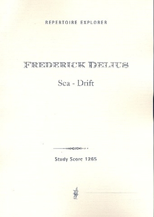 Sea-Drift fr Bariton, gem Chor und Orchester Studienpartitur (en/dt)