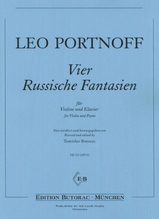 4 russische Fantasien fr Violine und Klavier