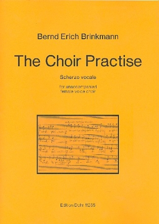 The Choir Practise for unaccompanied female voice choir score