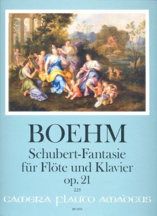 Fantasie ber einen Walzer von Schubert op.21 fr Flte und Bc