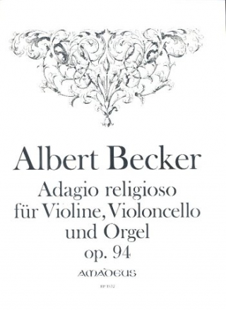 Adagio religioso op.94 fr Violine, Violoncello und Orgel Stimmen