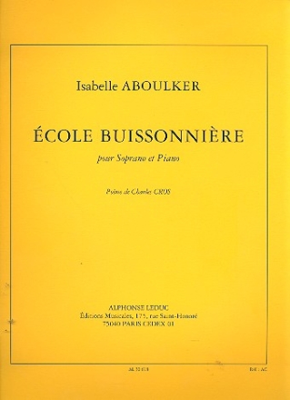 cole buissonnire pour soprano et piano