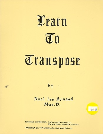 Learn to transpose