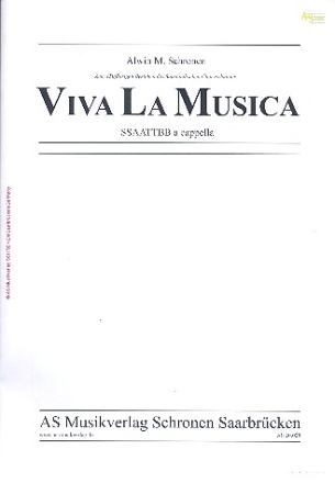 Viva la musica fr gem Chor a cappella Partitur