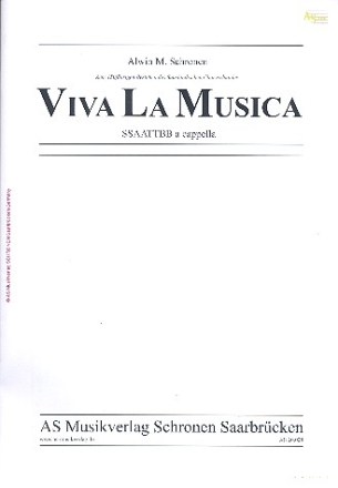 Viva la musica fr gem Chor a cappella Partitur