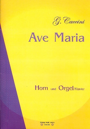 Ave Maria fr Horn und Orgel (Klavier)