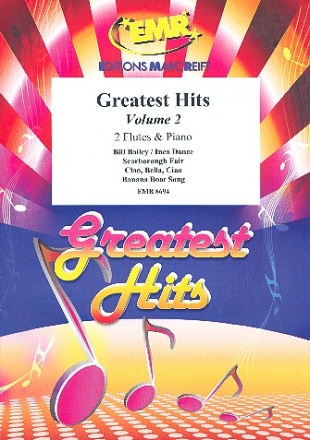 Greatest Hits Band 2: fr 2 Flten und Klavier (Percussion ad lib)