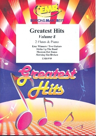 Greatest Hits Band 8: fr 2 Flten und Klavier (Percussion ad lib)