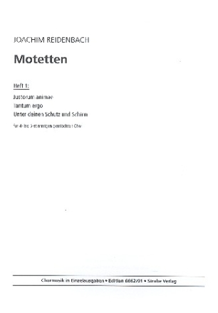 Motetten Band 1 fr gem Chor a cappella Partitur