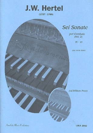 6 Sonaten Band 2 (Nr.4-6)  fr Cembalo
