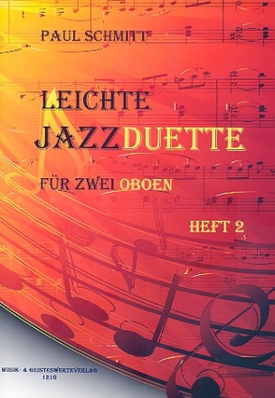 Leichte Jazzduette Band 2 fr 2 Oboen Spielpartitur