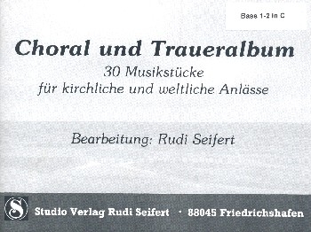 Choral- und Traueralbum fr Blasorchester Bass in C