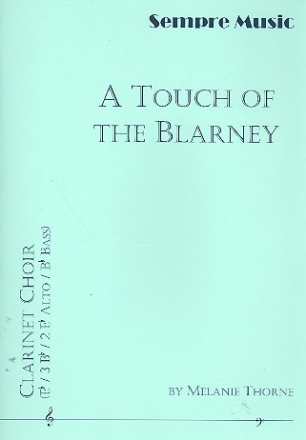 A Touch of the Blarney for clarinet ensemble score and parts