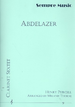Abdelazer for 6 clarinets (EsBBBAltBass) score and parts