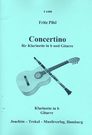 Concertino fr Klarinette und Gitarre Partitur und Stimmen