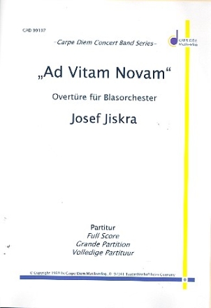 Ad vitam novam für Blasorchester Partitur
