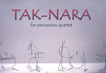 Tak-Nara fr 4 Percussionisten Partitur und Stimmen