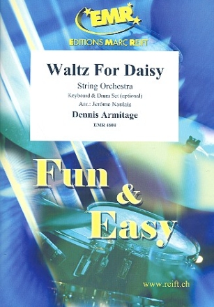 Waltz for Daisy for string orchestra (keyboard and drum set ad lib) score and parts