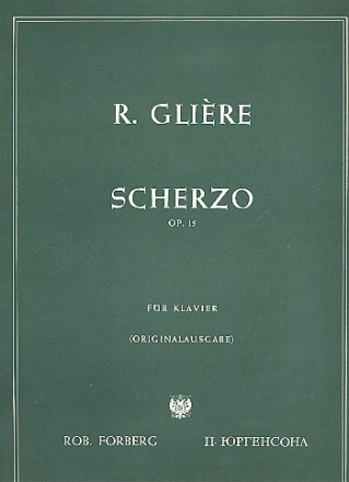 Scherzo op.15 fr Klavier