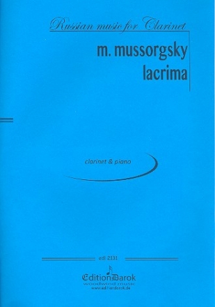 Lacrima for clarinet and piano