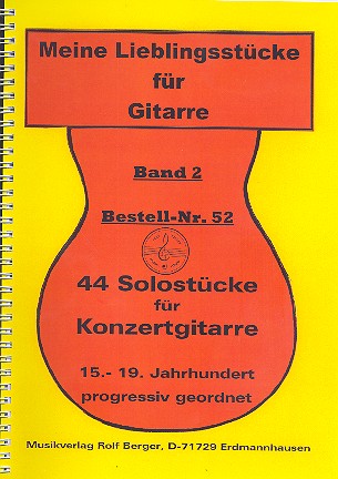 Meine Lieblingsstcke Band 2 fr Gitarre