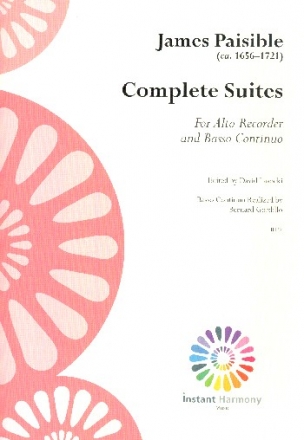 Complete Suites for alto recorder and Bc (Bc realized) score and parts