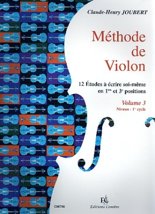 Mthode de Violon vol.3