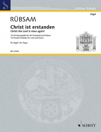 Christ ist erstanden fr Orgel