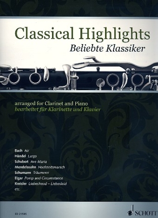 Classical Highlights fr Klarinette in B und Klavier
