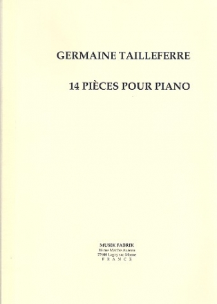 14 Pices pour piano