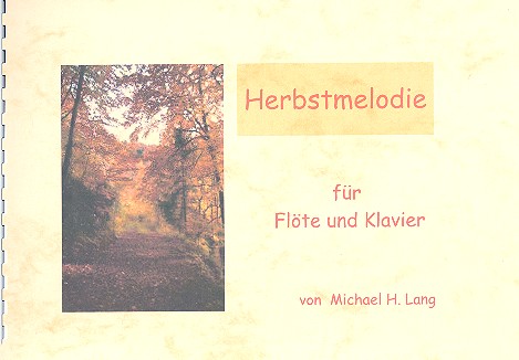 Herbstmelodie fr Flte und Klavier