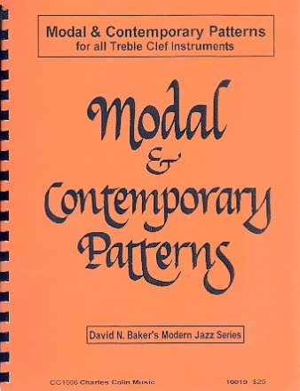 Contemporary and Modal Patterns: for all instruments treble clef