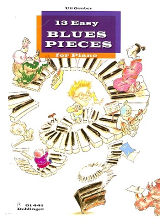 13 easy Blues Pieces for piano