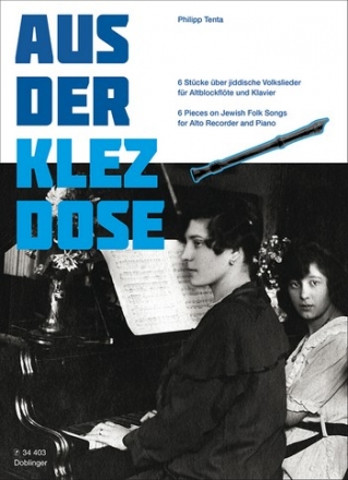 Aus der Klez-Dose: f�r Altblockfl�te und Klavier