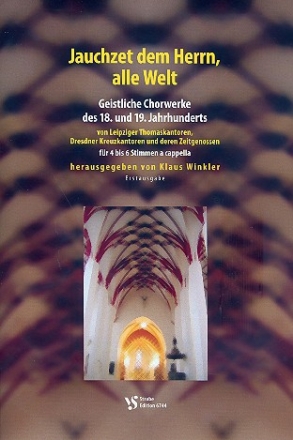 Jauchzet dem Herrn, alle Welt  fr gem Chor a cappella Partitur