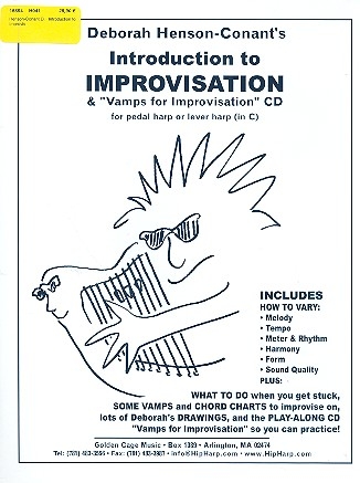 Introduction to Improvisation and Vamps (+CD) - for harp