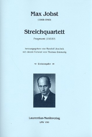 Streichquartett (Fragment) Partitur und Stimmen