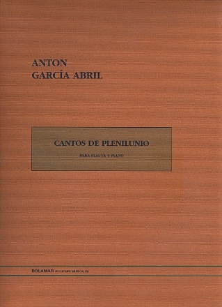 Cantos de Plenilunio para flauta y piano