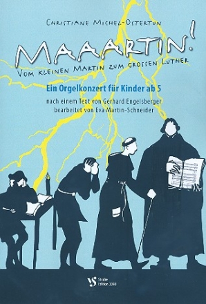 Maaartin fr Erzhler und Orgel Partitur mit Auffhrungshinweisen