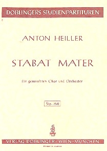 Stabat Mater fr gem Chor und Orchester Studienpartitur