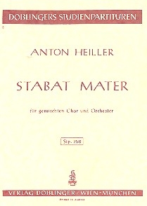 Stabat Mater fr gem Chor und Orchester Studienpartitur