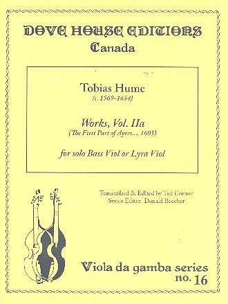 Works vol.2a for bass viol (lyra viol)/ tablature