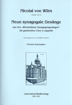 9 synagogale Gesnge fr gem Chor a cappella Partitur