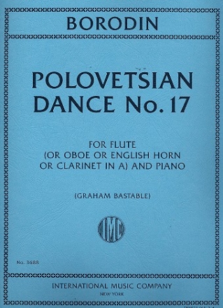 Polovetsian Dance no.17 for flute (oboe/english horn/clarinet) and piano parts