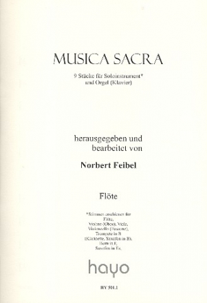 Geistliche Werke zu verschiedenen Anlssen fr Soloinstrument und Klavier (Orgel), Flte