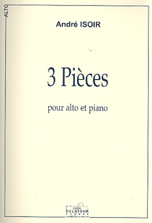 3 pices pour alto et piano