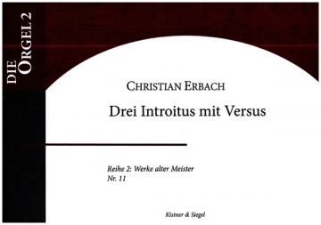 3 Introitus mit Versus fr Orgel