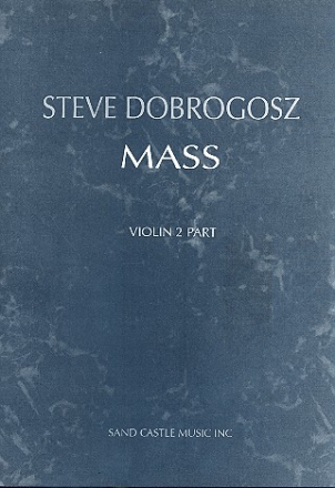 Mass for mixed chorus, string orchestra and piano violin 2