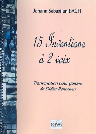 15 Inventions  2 voix . pour guitar
