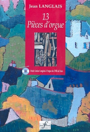 13 Peces d'orgue (+CD) pour orgue